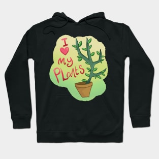 I Heart My Plants Hoodie